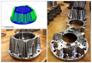 locking hubs made with bobcad cnc software