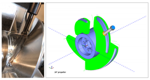 cnc software made propeller 