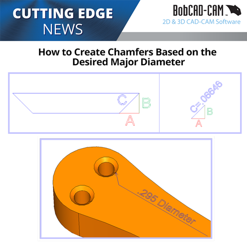 chamfering with bobcad's cnc software