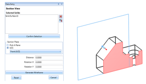 cnc software section data entry