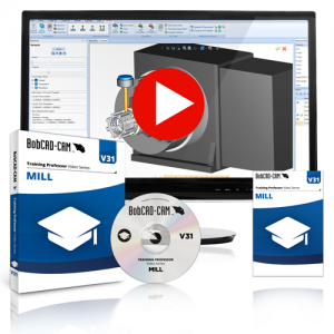 bobcad mill cam software training video