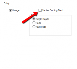 plunge rough in bobcad cnc software