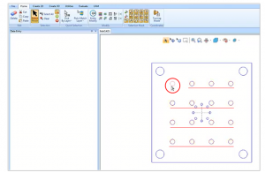 auto hole selection in bobcad v31 cnc software