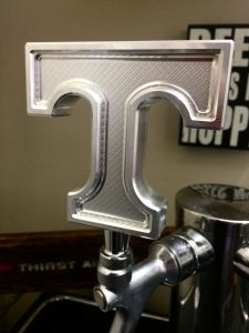 beer tap made with bobcad cad-cam software