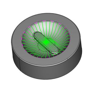 bobcad radial cnc toolpath 