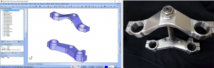 bobcad cnc software making a triple tree