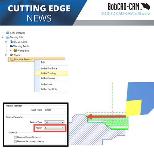bobcad lathe cnc software feature type programming