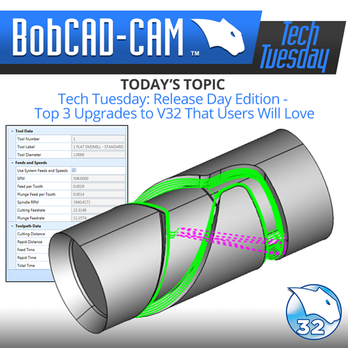 bobcad new v32 cnc software release