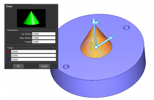 adding shapes in bobcad cnc software