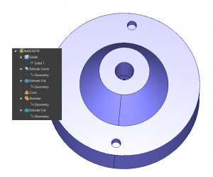 adding a hole in bobcad 