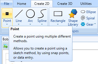 bobcad 21 dxf import options menu