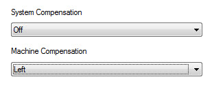 Compensation Setting