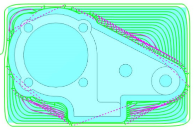 Advanced Roughing operation has toolpath features that simply make programming easier