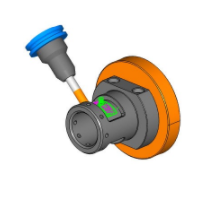 Wrapping groups use axis substitution to “covert” standard 2 and 3 axis machining features to 4 axis code