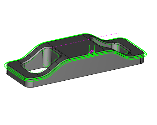 3 Axis Chamfers and Fillets_toolpath