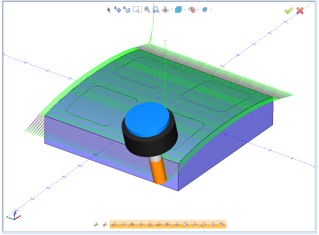 Multiaxis milling operations