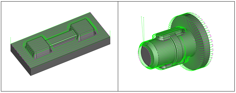 3 axis planar 4 axis rotary