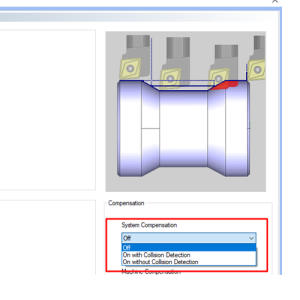 CAD CAM for Lathe Collision Checking