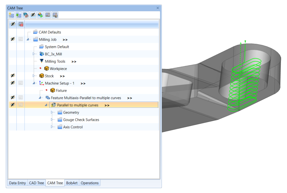 Profile Ramp Cutting